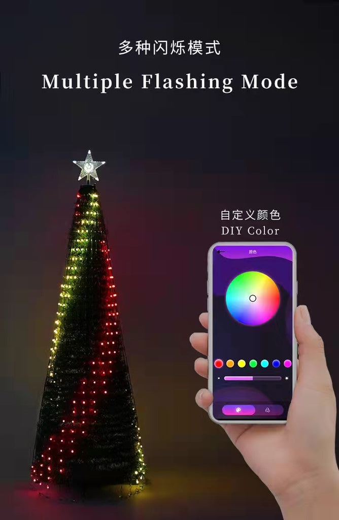 Electronic Christmas tree 电子圣诞树