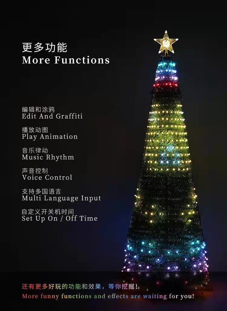 Electronic Christmas tree 电子圣诞树